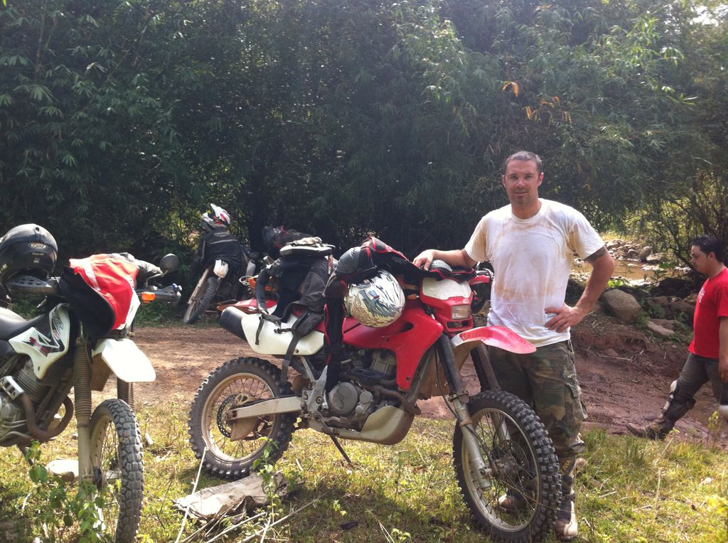 motorbike tour in laos