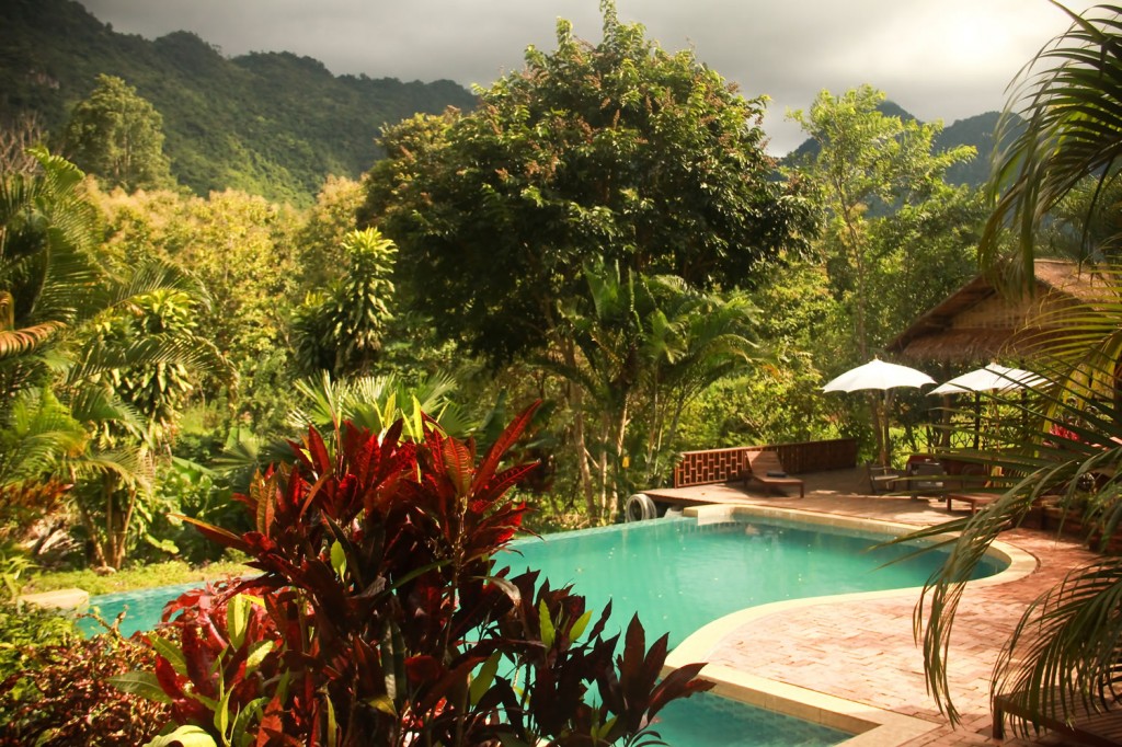 Pistoche swimming pool Luang Prabang, Laos