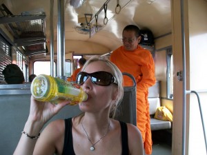 Laos Travel information Night Train Bangkok to Vientiane Laos