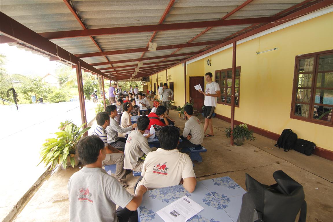 Laos Tiger Trail Guide Training