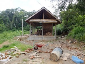 Eco Bungalow Fairtrek Laos from side