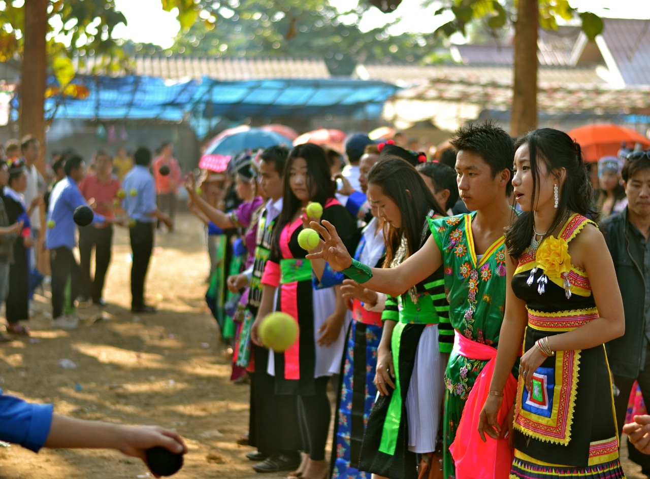 Hmong New Year Sign