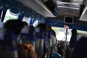 VIP Bus travel Laos Vientiane to Luang Prabang