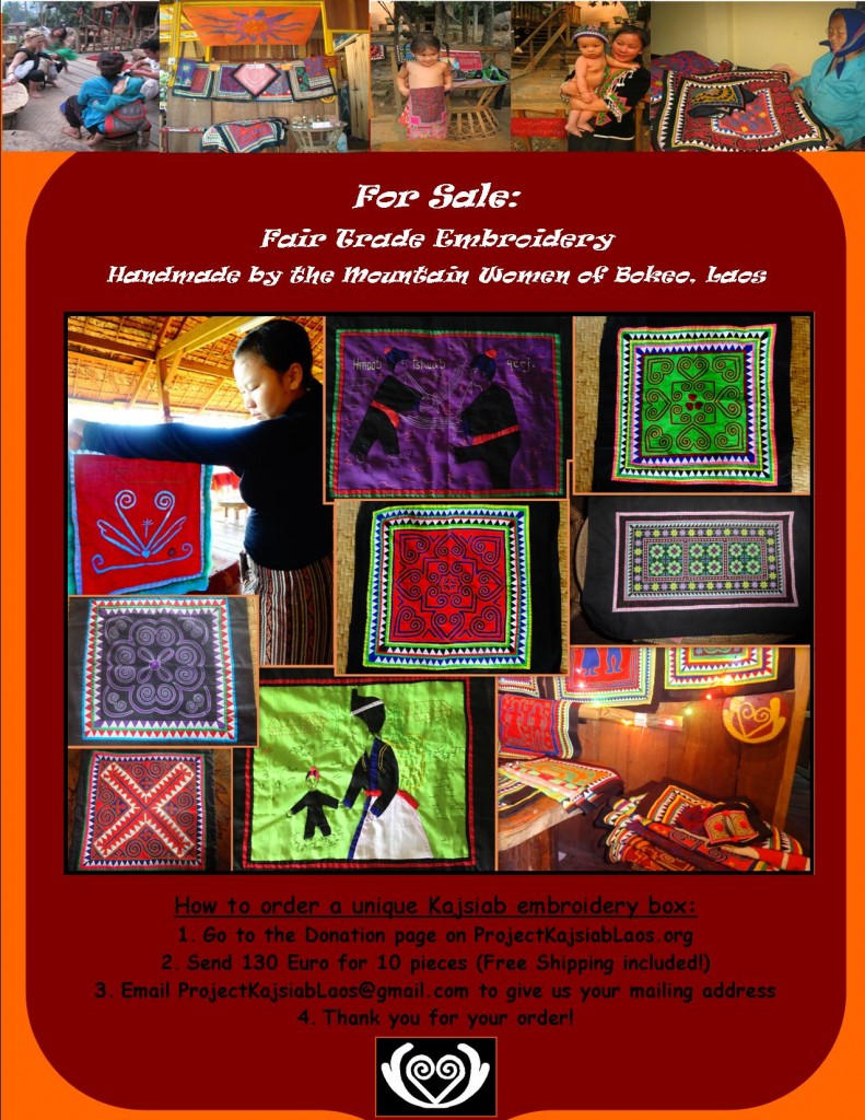 Fair Trade Embroidery Ad