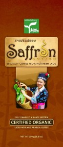 Saffron Coffee in Luang Prabang Laos