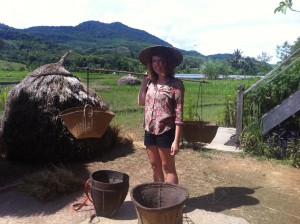 Laos Luang Prabang Living Land Farm Rice is Life