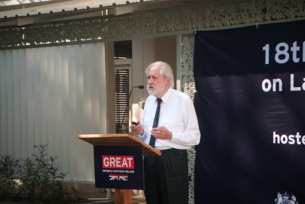 LANITH Vientiane Symposium on Tourism Lord Puttnam