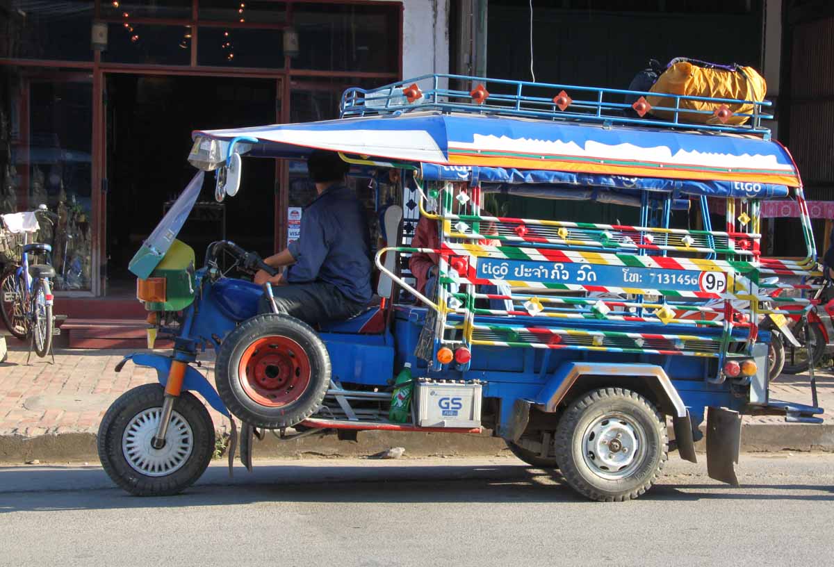 travelling around laos